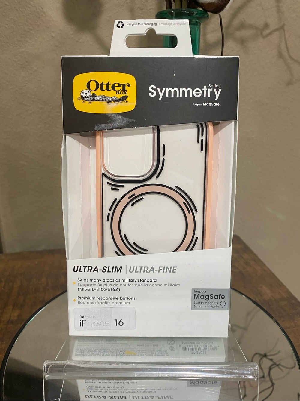 OtterBox Symmetry Series MagSafe iPhone Case, for iPhone 16, Ultra Slim, new!